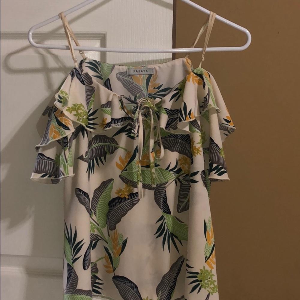 Papaya blouse